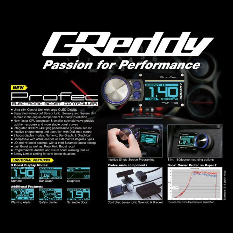 TRUST GReddy Profec OLED Boost Controller Essex Rotary Store