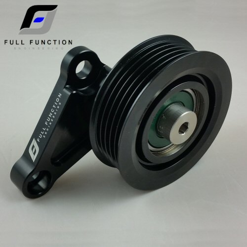 Banzai Racing Dual Belt FD Black Alternator Pulley Kit For 1979-1988 Mazda RX-7